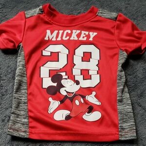 Mickey Mouse Red Kids Shirt